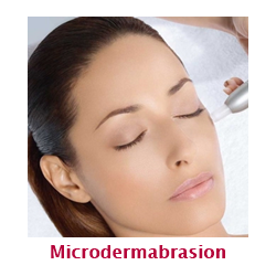 Microdermabrasion skin polishing